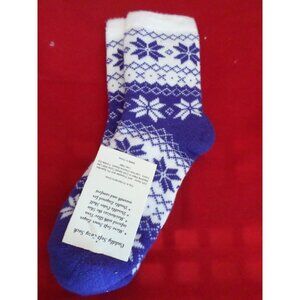 1 Pair Cozy Double Layer Aloe Infused Women Crew Cuddly Comfy Soft Sock 4-10